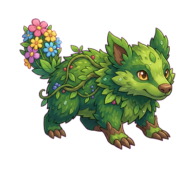 Bloomlope - Grass-type Soltokemon