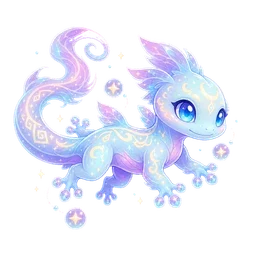 Miragecko - Etherial-type Soltokemon