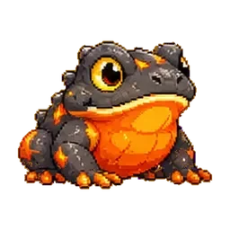 Lavafrog - Fire-type Soltokemon