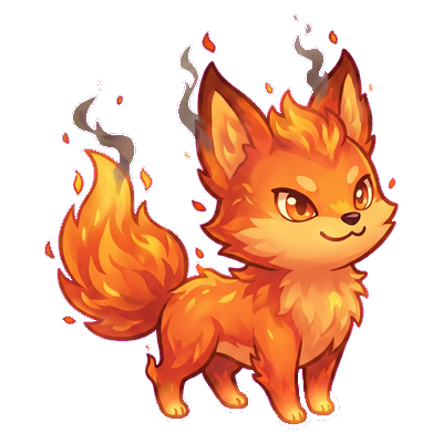Flickyro - Fire-type Soltokemon