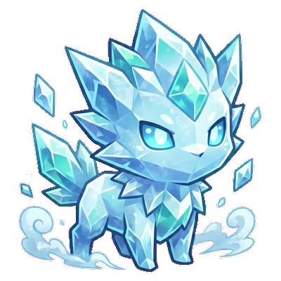 Frostlupe - Ice-type Soltokemon