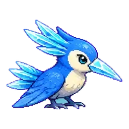 Cryofinch - Ice-type Soltokemon
