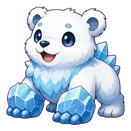 Glaciercub - Ice-type Soltokemon