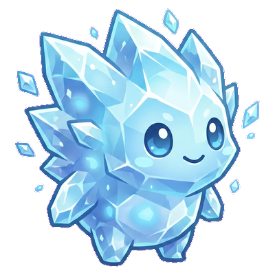 Krystalin - Ice-type Soltokemon